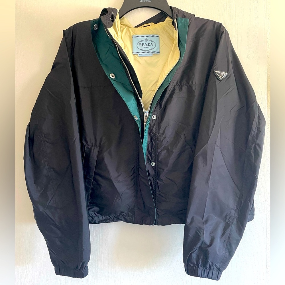 Prada black and green jacket